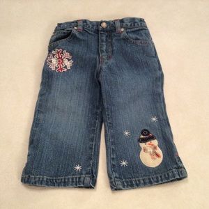 Old Navy denim jeans. Size 12-18M